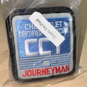 10 Chevrolet Certified Technician Journeyman Mechanic Uniform Patchs Lot New